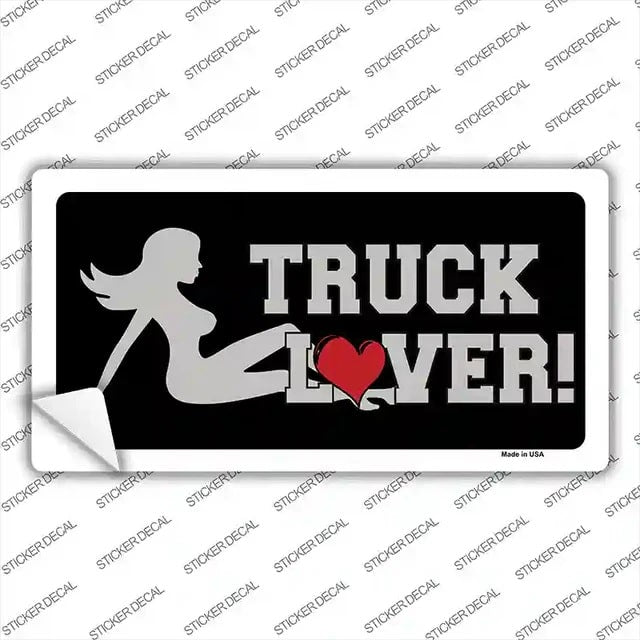 Truck Lover Sticker Decal