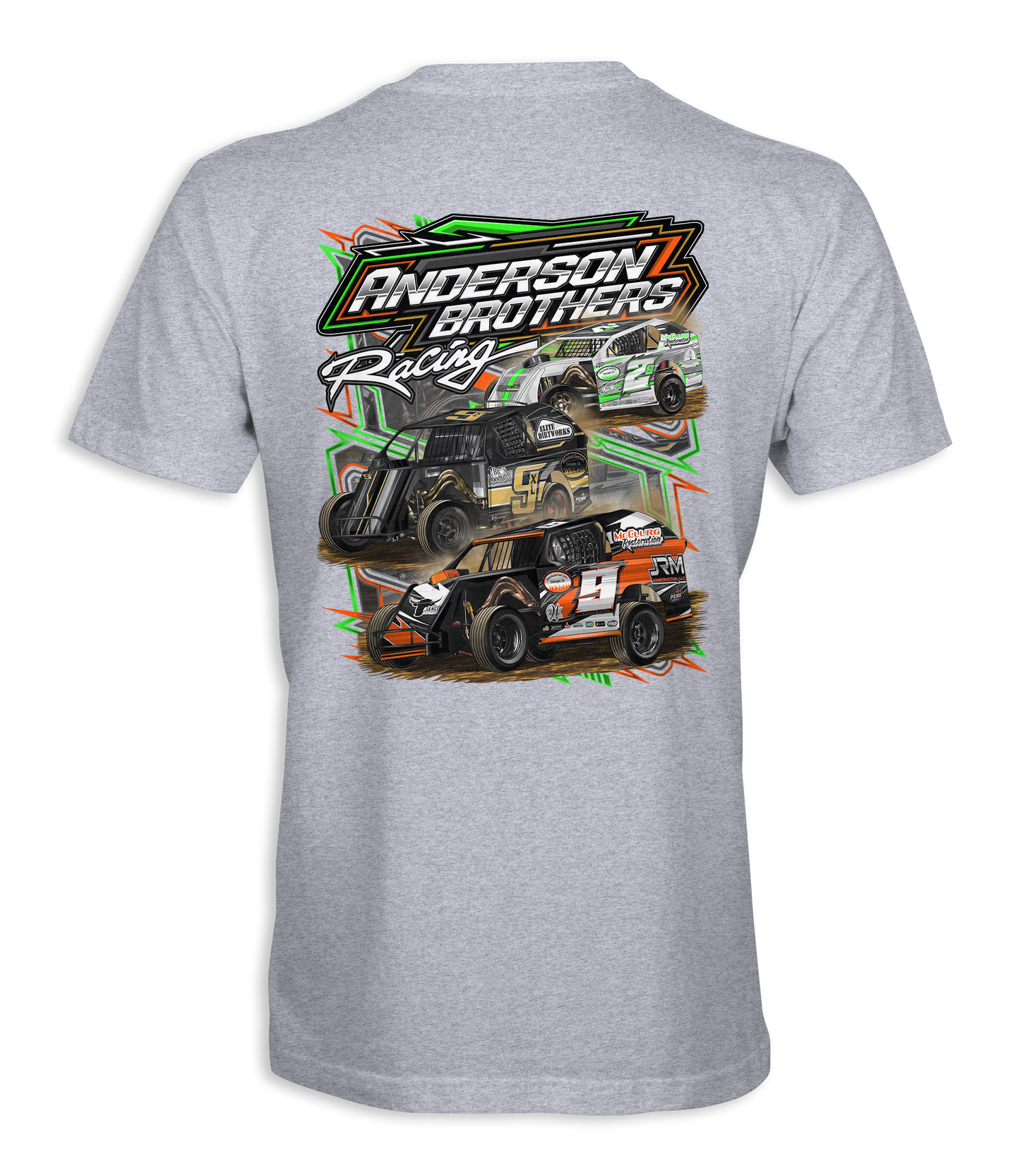 Anderson Brothers Racing 2025 Next Level 3600 T-Shirts