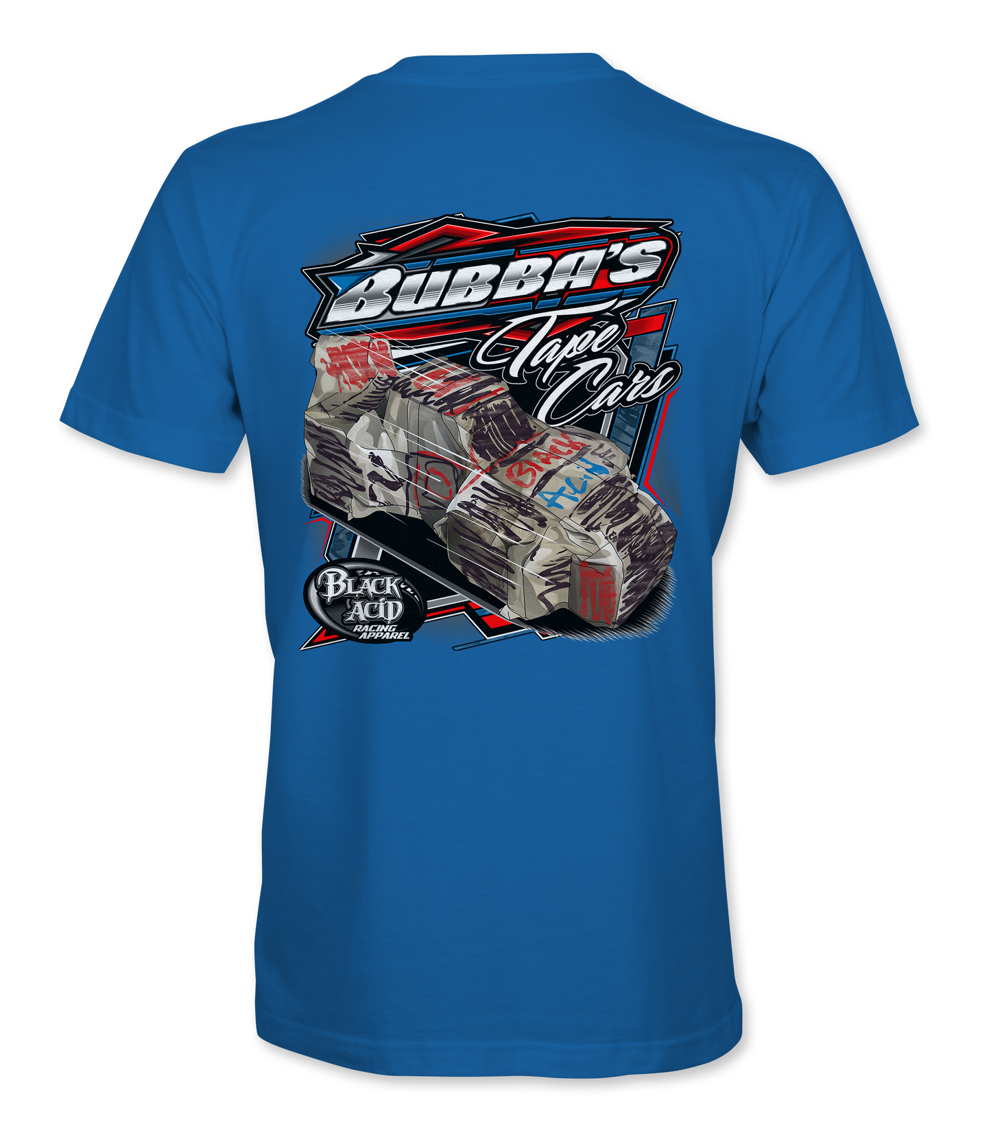 Bubbas Tape Cars T-Shirts