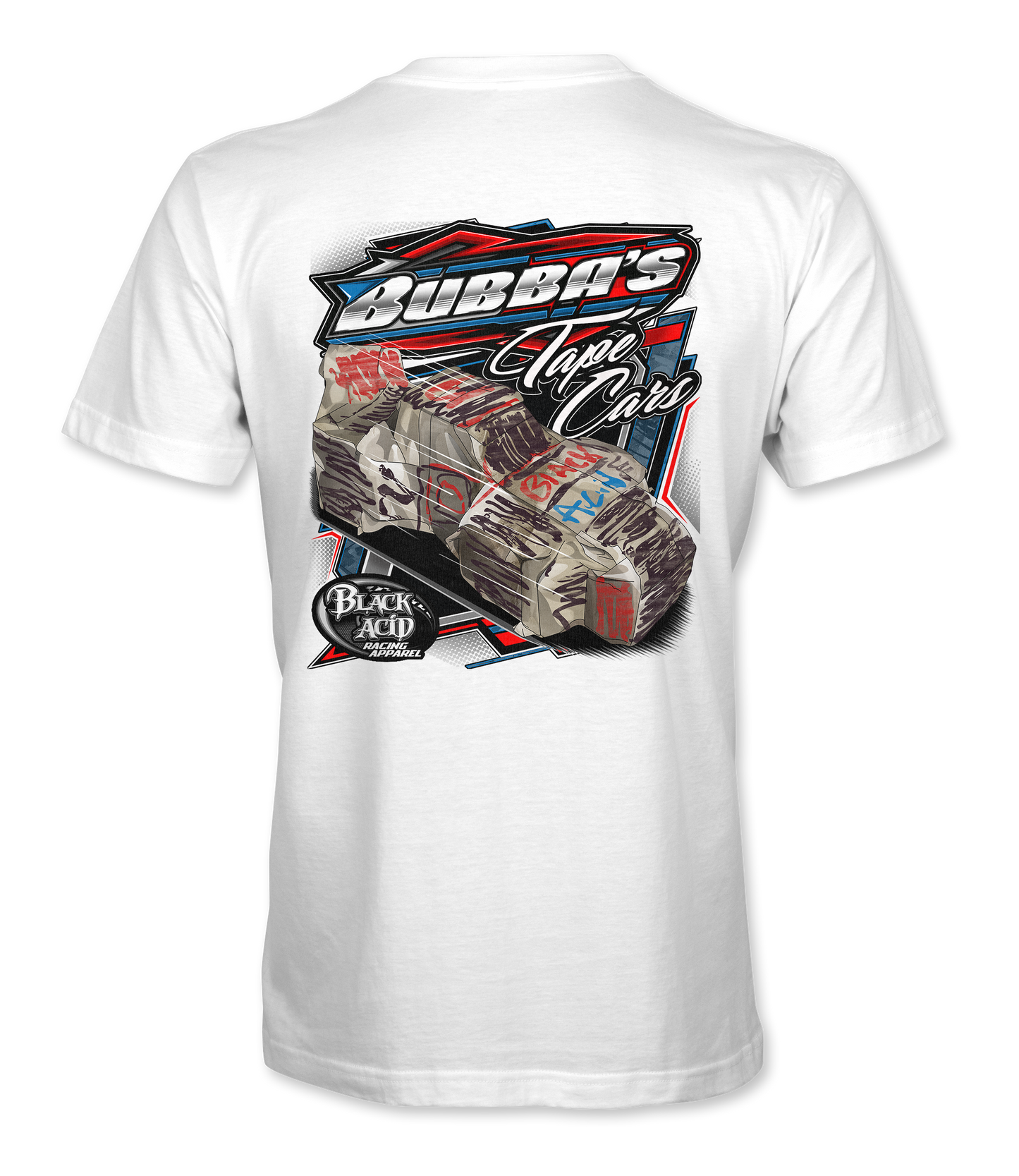 Bubbas Tape Cars T-Shirts