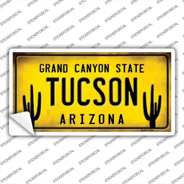 Tucson Arizona Bumper Sticker