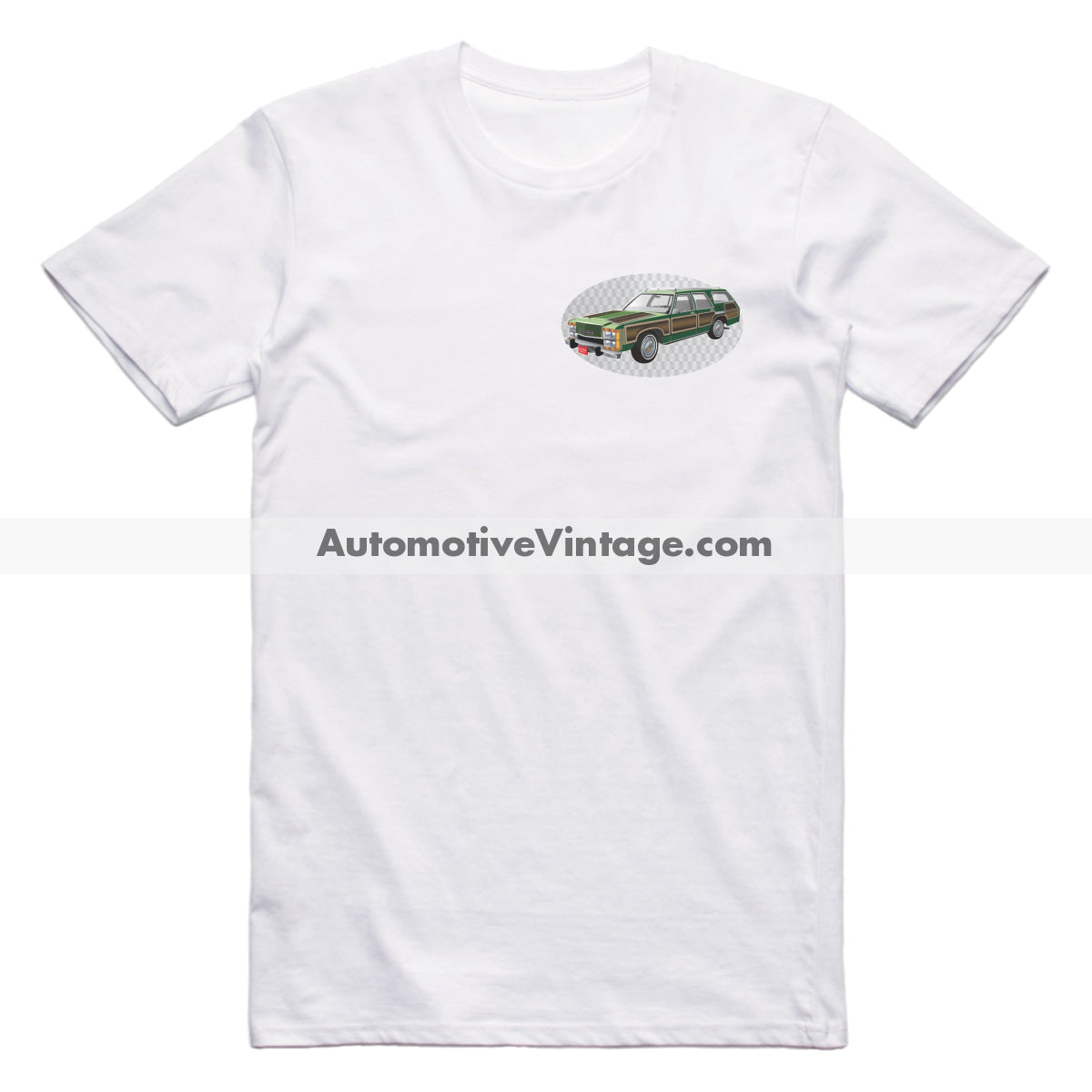 Vacation Family Truckster Famous Car Chest Logo T-shirt
