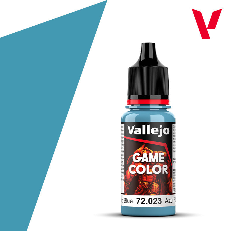 Game Color: Electric Blue