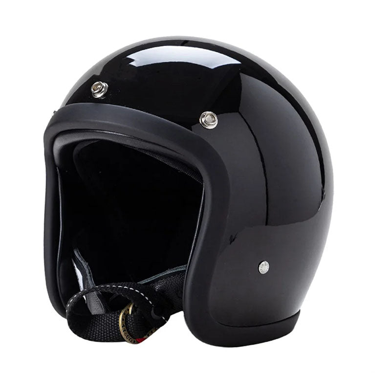 Black helmet on a white background