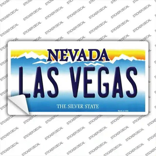 Las Vegas Nevada Background Bumper Sticker