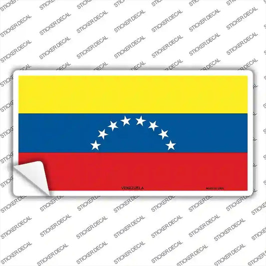 Venezuela Flag Novelty Sticker Decal