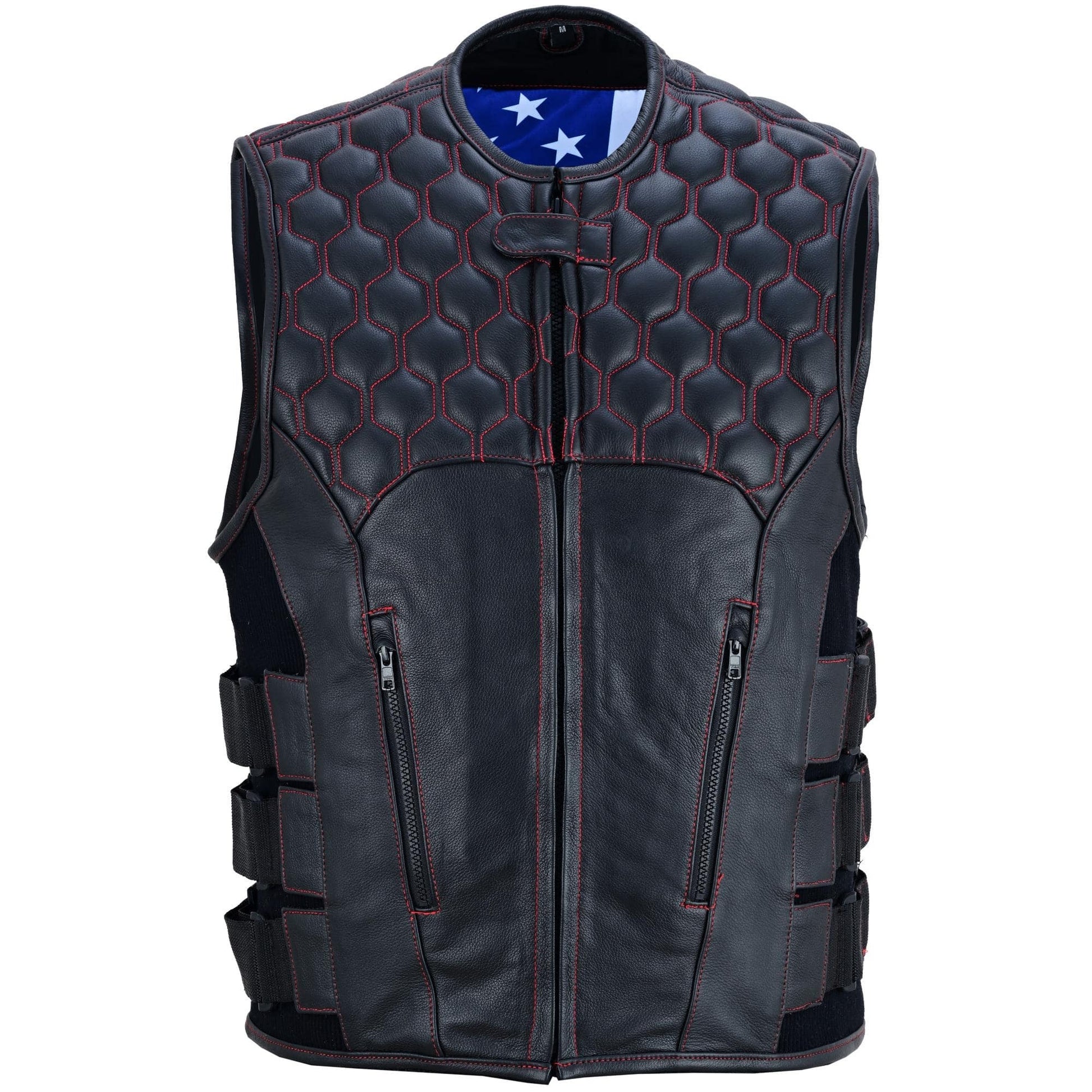 Daniel Smart Patriot Wheels Biker Vest