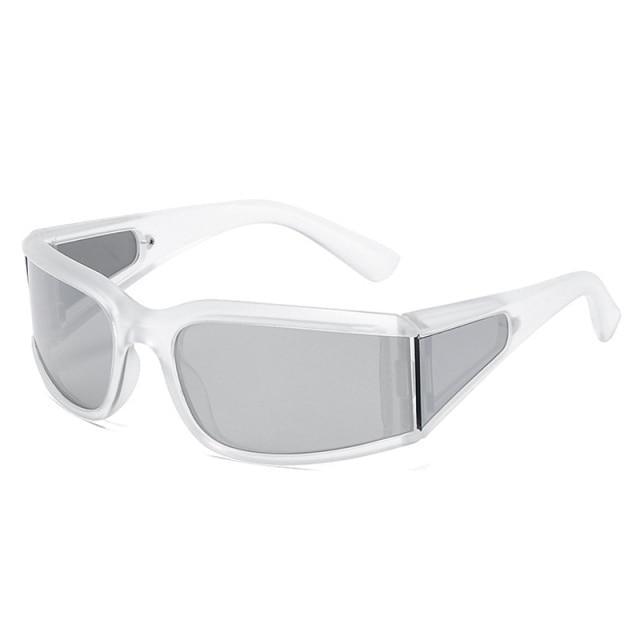 White Modern Women Sunglasses Luxury Glasses For Women/Men UV400 Eyewear Ladies Comfortable Sunglasses For Eyewear Durable Lightweight Frame Sun Glasses