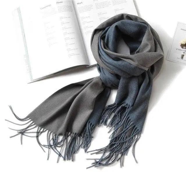 Winter Women Scarf Fashion Solid Soft  Scarves For Lady Shawls Wrap Casual Wear Travel Friendly For Winter Fall Winter Classic Warm Soft Chunky Warm Scarves Wrap Scarf
