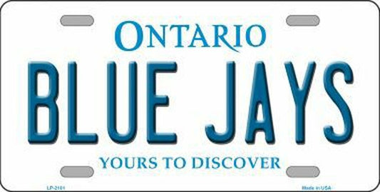 Blue Jays Toronto Canada Metal Novelty License Plate