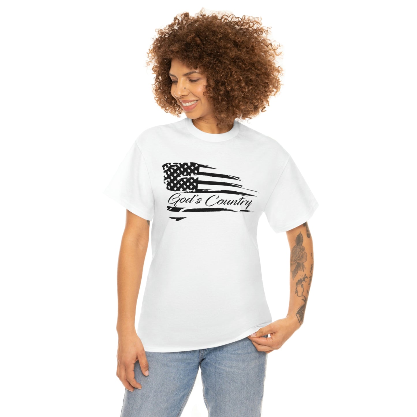 God's Country Unisex Heavy Cotton Tee