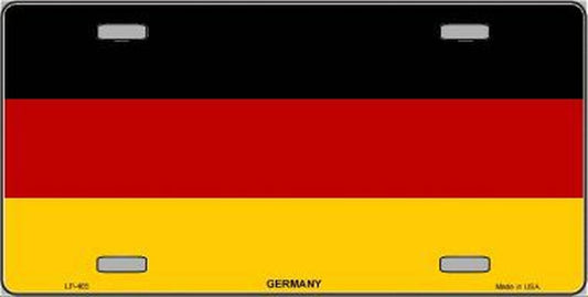 Germany Flag Metal Novelty License Plate