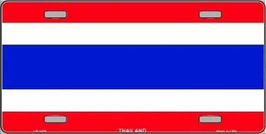 Thailand Flag License Plate Auto Tag