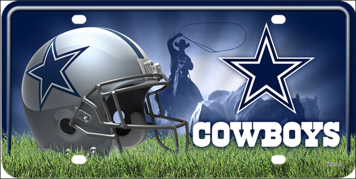 Dallas Cowboys NFL Licensed Metal Novelty License Plate