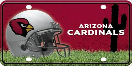Arizona Cardinals NFL Licensed Metal Novelty License Plate