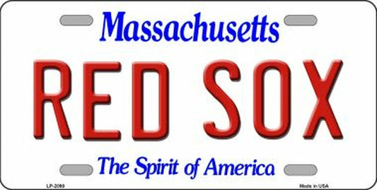 GO RED SOX Novelty License Plate
