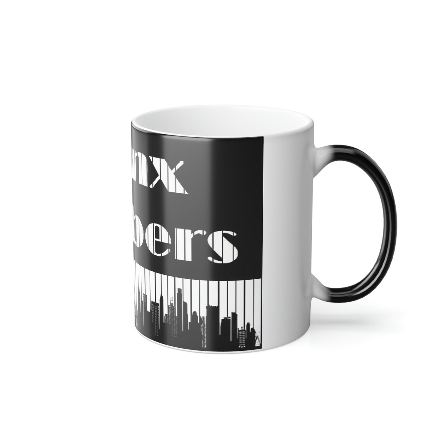 Right Side Bronx Bombers Yankees Color Morphing Mug 