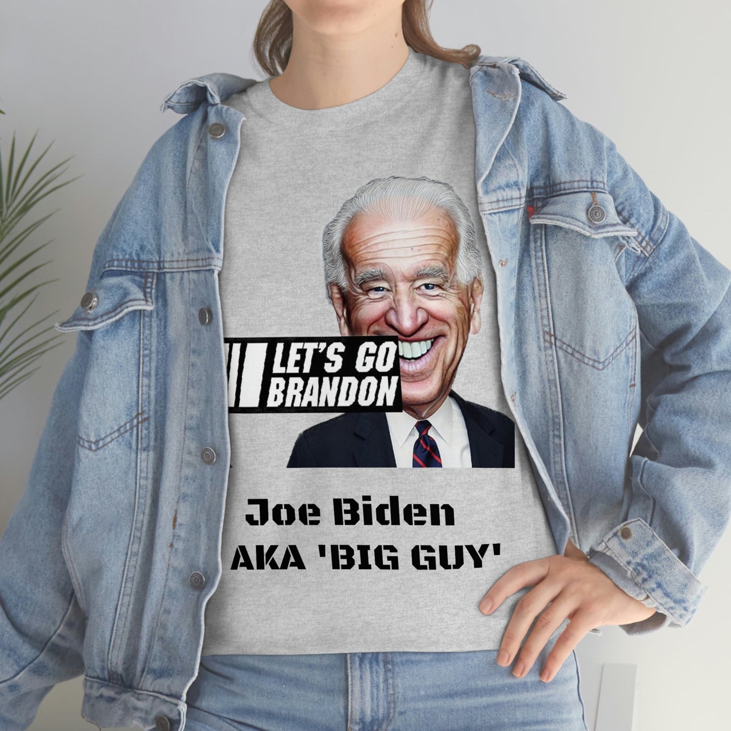 Joe Biden The Big Guy Unisex Heavy Cotton Tee