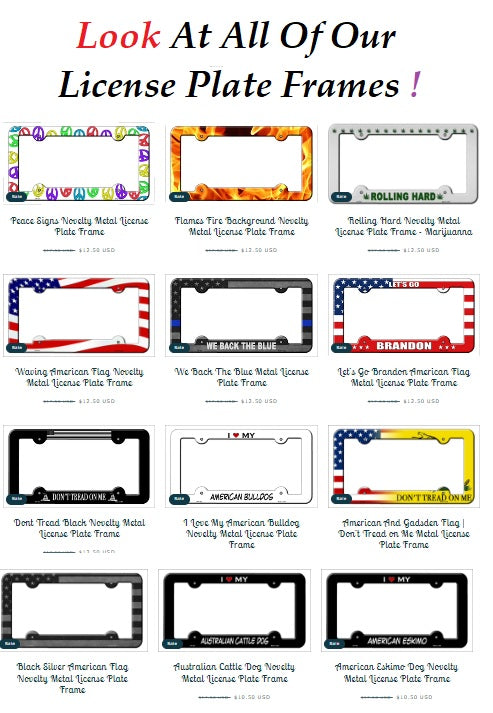 License Plate Frames