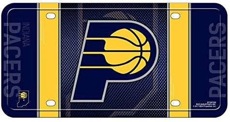 Indiana Pacers Metal Novelty Team License Plate