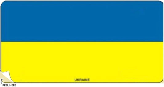 Ukraine Flag Bumper Sticker