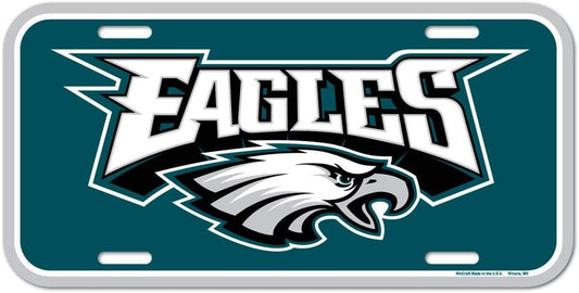 Eagles NFL Plastic License Plate