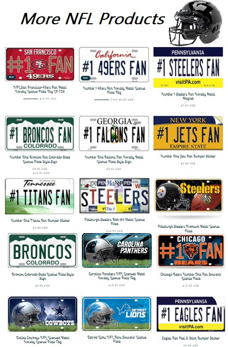 More Football Fan Products