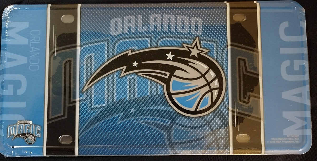 Orlando Magic NBA Licensed Novelty Metal Team License Plate
