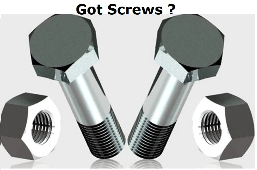 License Plate and Frame Bolts Screws