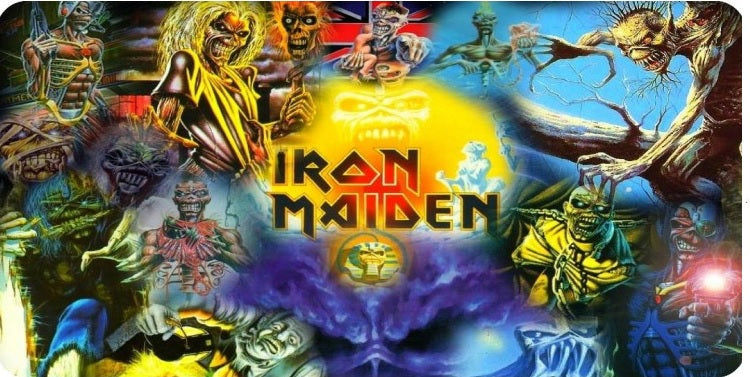 Iron Maiden Photo License Plate