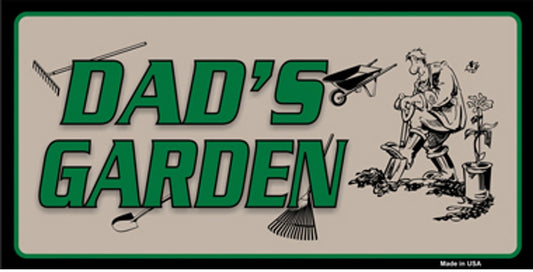 Dads Garden Bumper Sticker