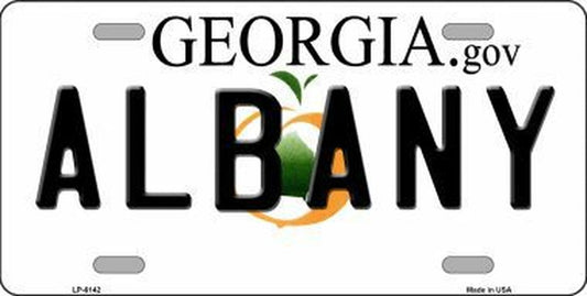 Albany Georgia Novelty Metal License Plate