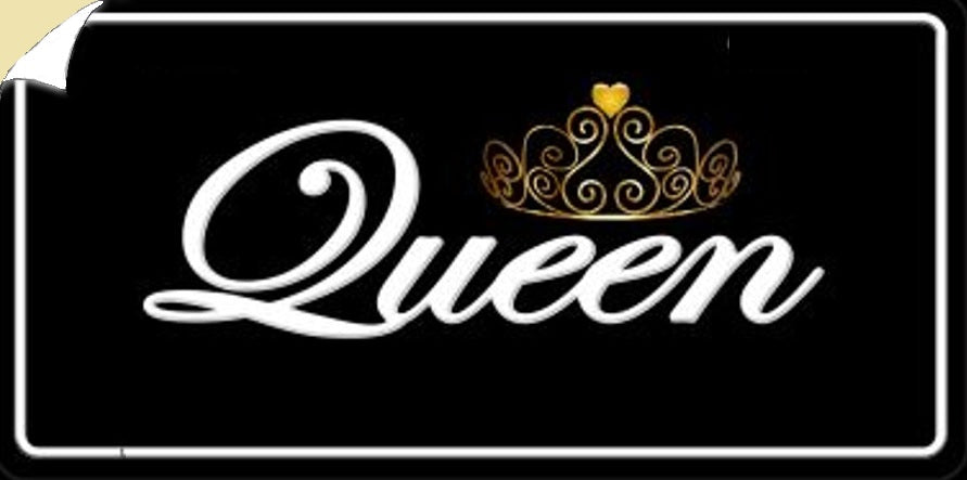 Queen Novelty Bumper Sticker