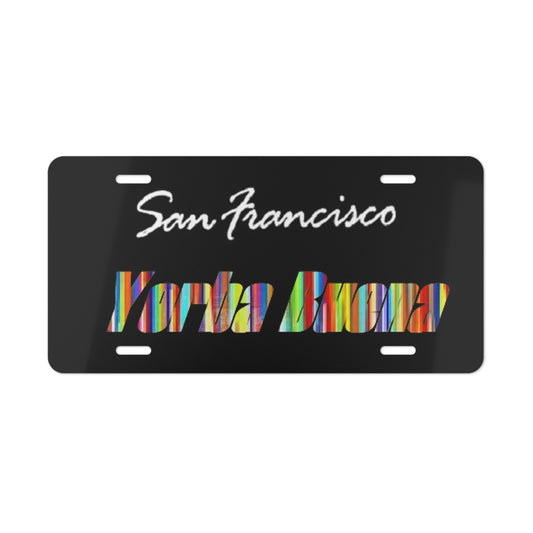 Yerba Buena San Fransisco Vanity License Plate