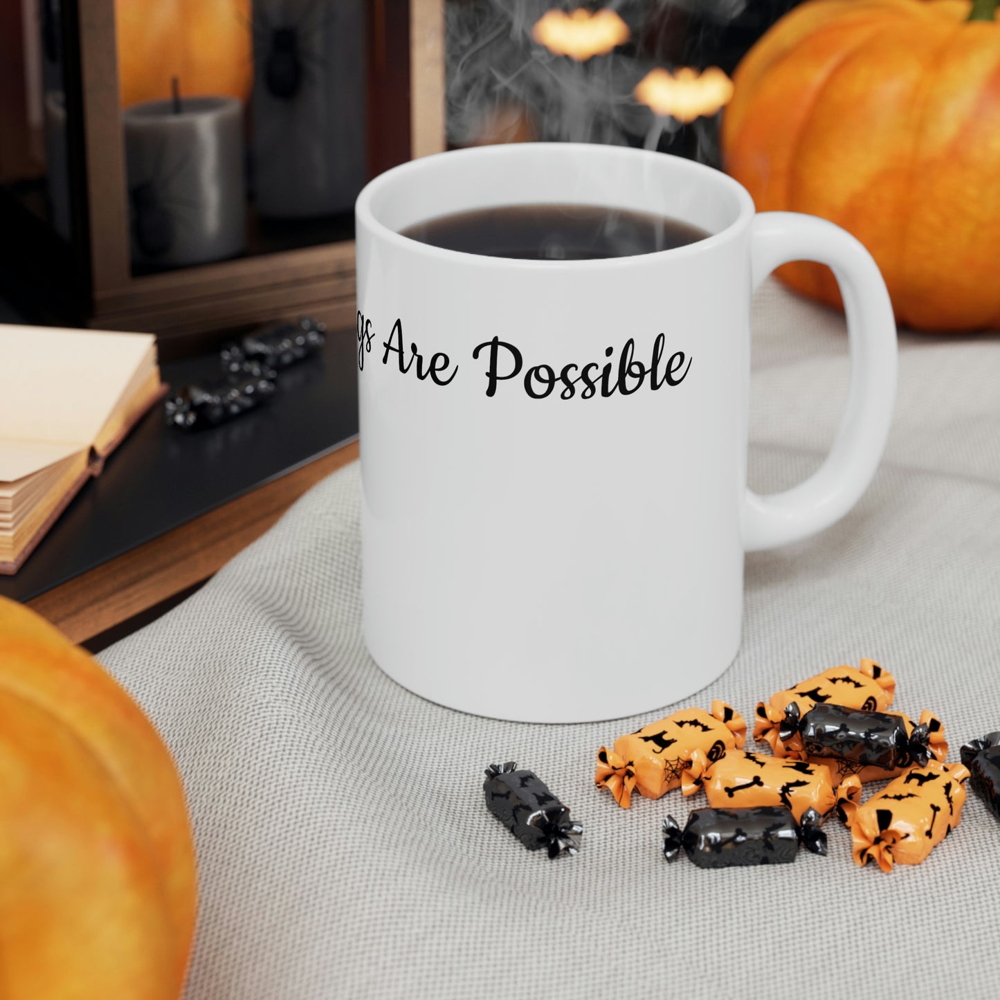 With God All Things Are Possible Ceramic Mug 11oz