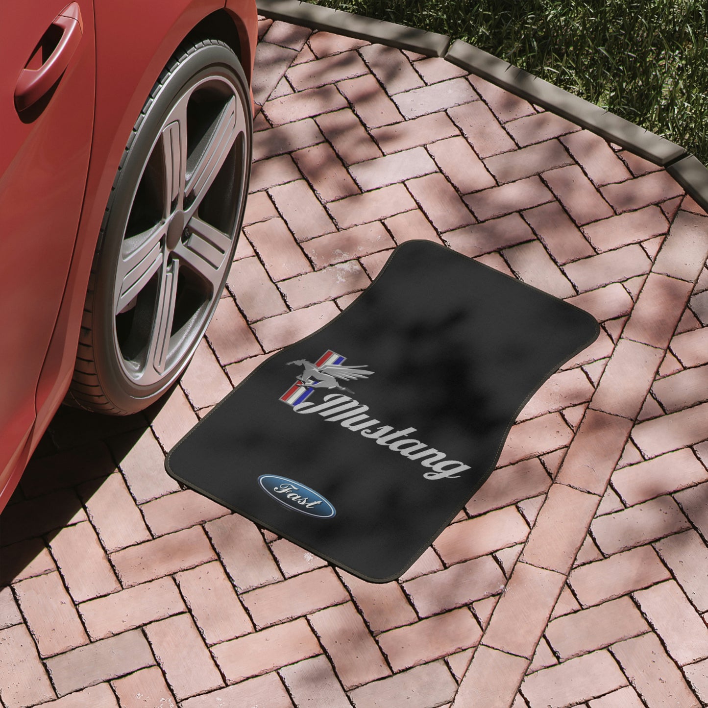 Mustang Car Floor Mat conrext