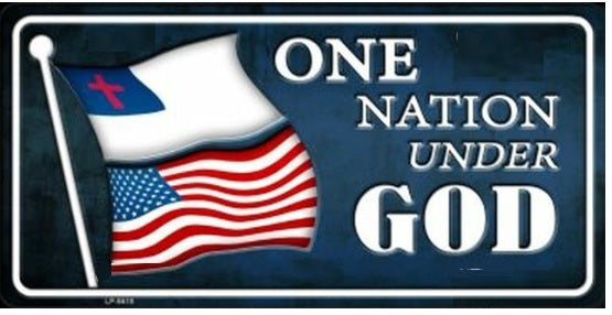 One Nation Under God Bumper Sticker