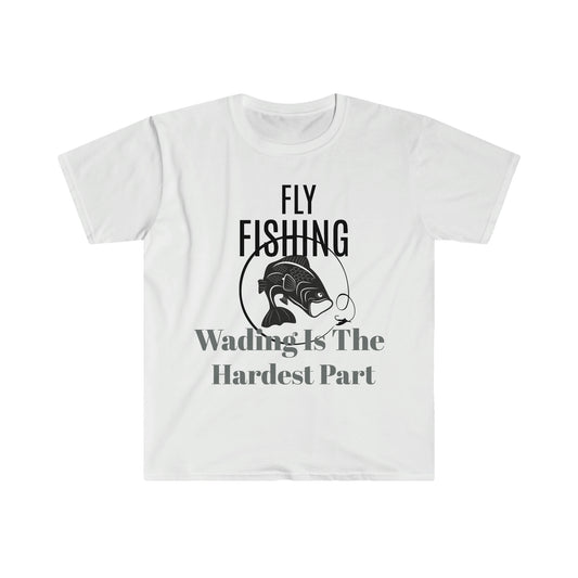 Wading Is The Hardest Part Unisex Softstyle T-Shirt
