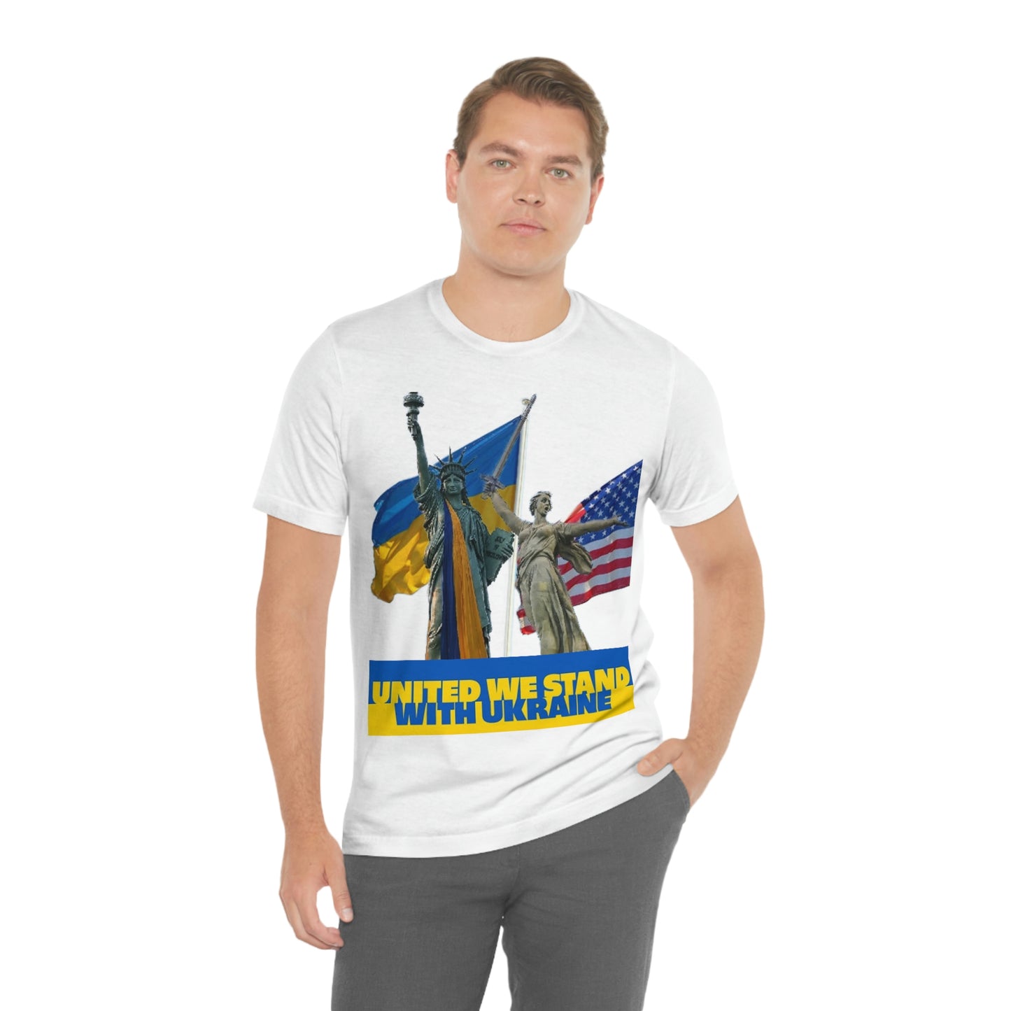 Ukraine American Tee