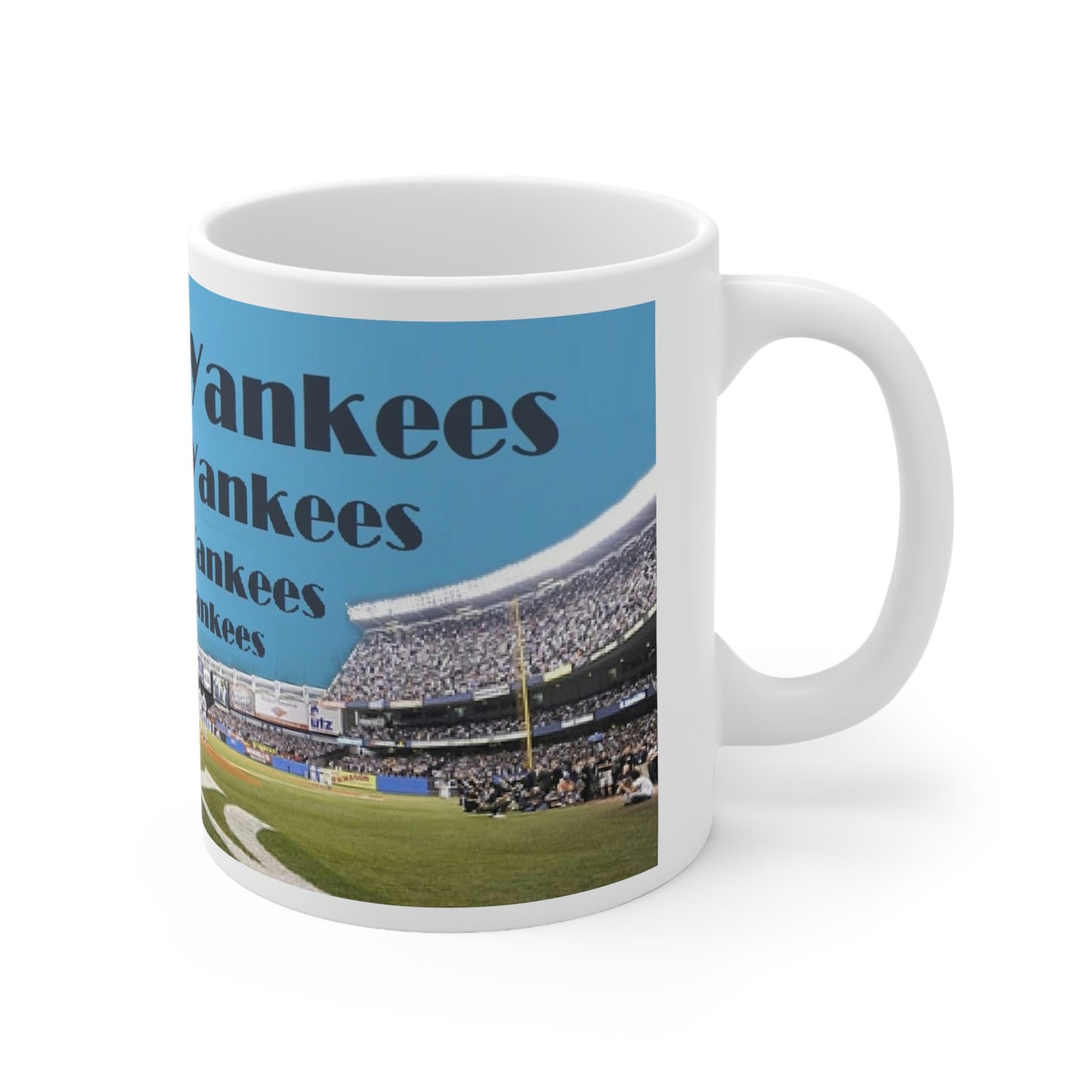 Lets Go Yankees Ceramic Mug 11oz