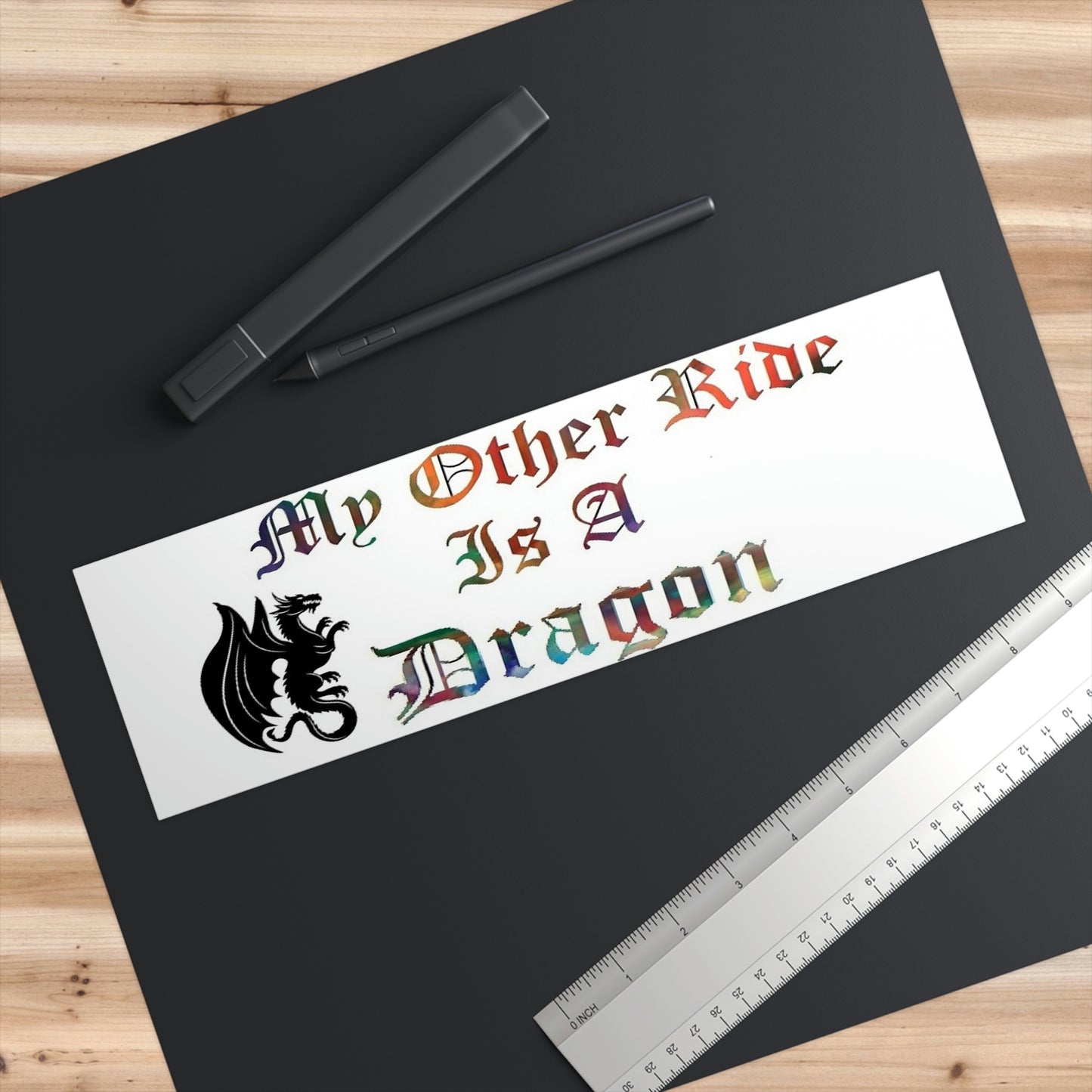Dragon Riders Bumper Sticker