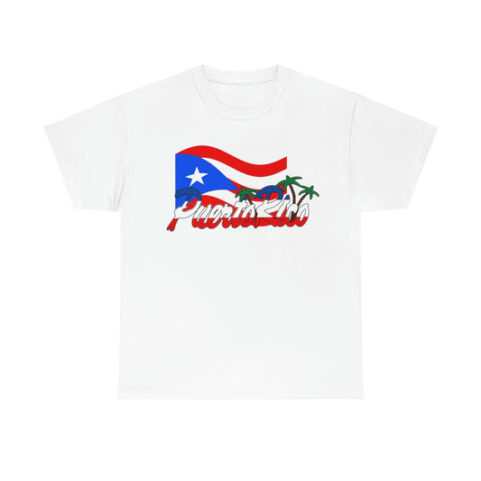 Puerto Rico Unisex Heavy Cotton Tee Shirt