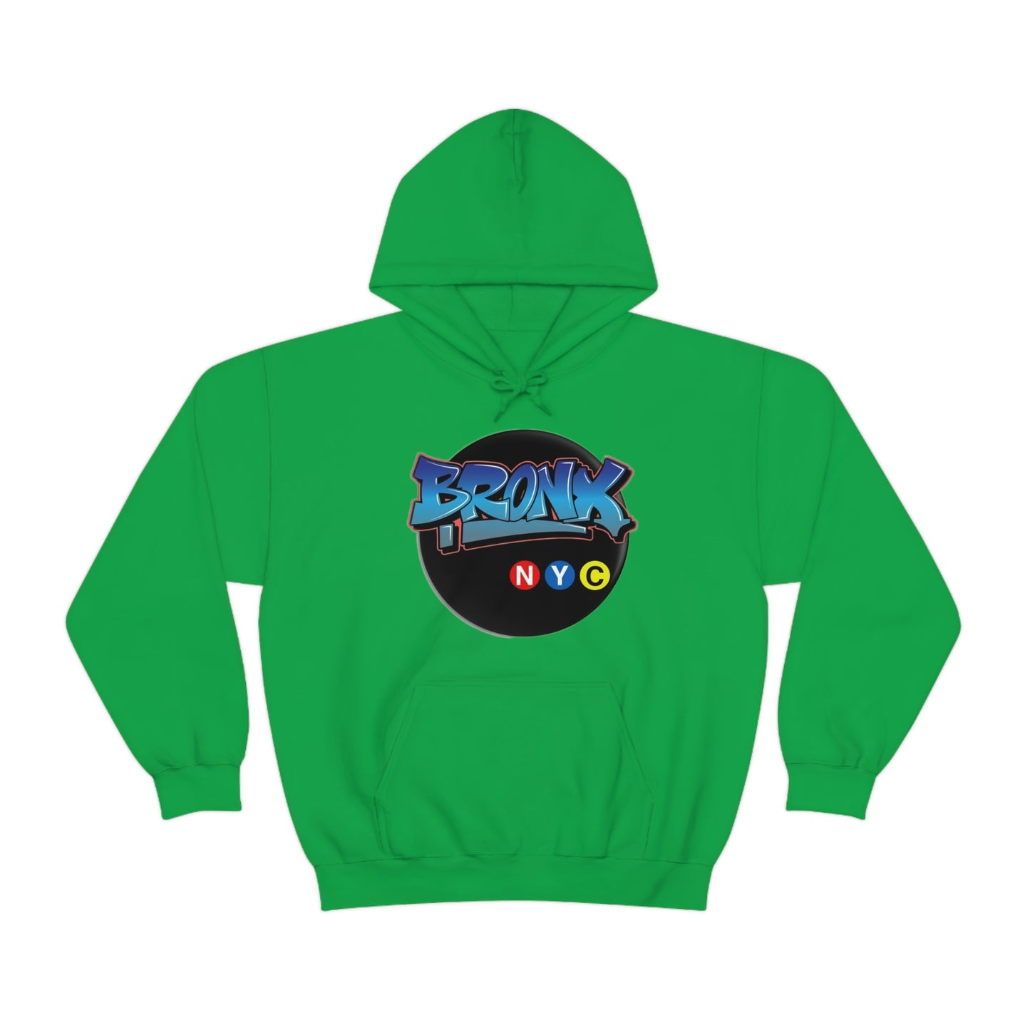 Bronx Graffiti Style Unisex Heavy Blend Hooded Sweatshirt