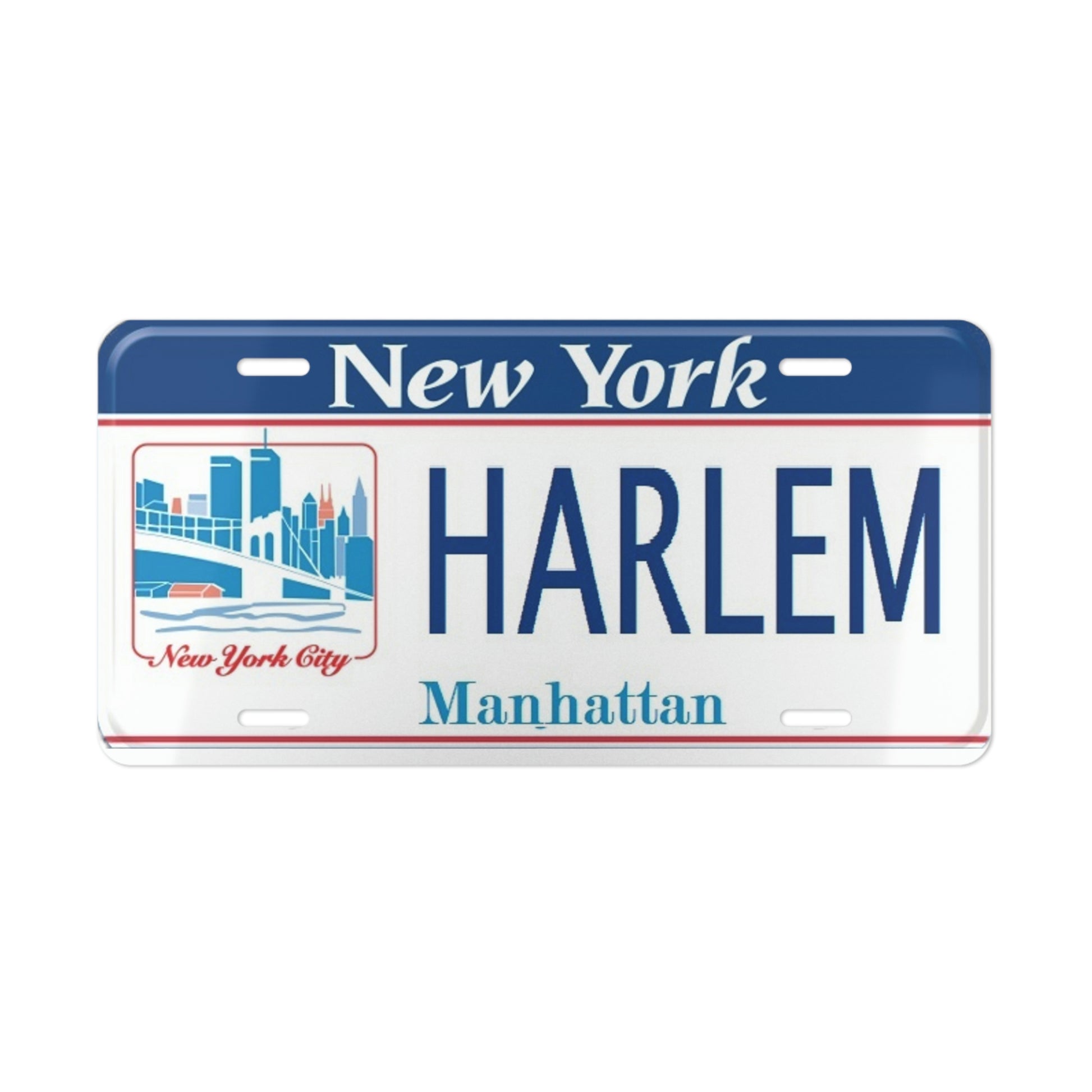 Harlem NY Excelsior Vanity License Plate