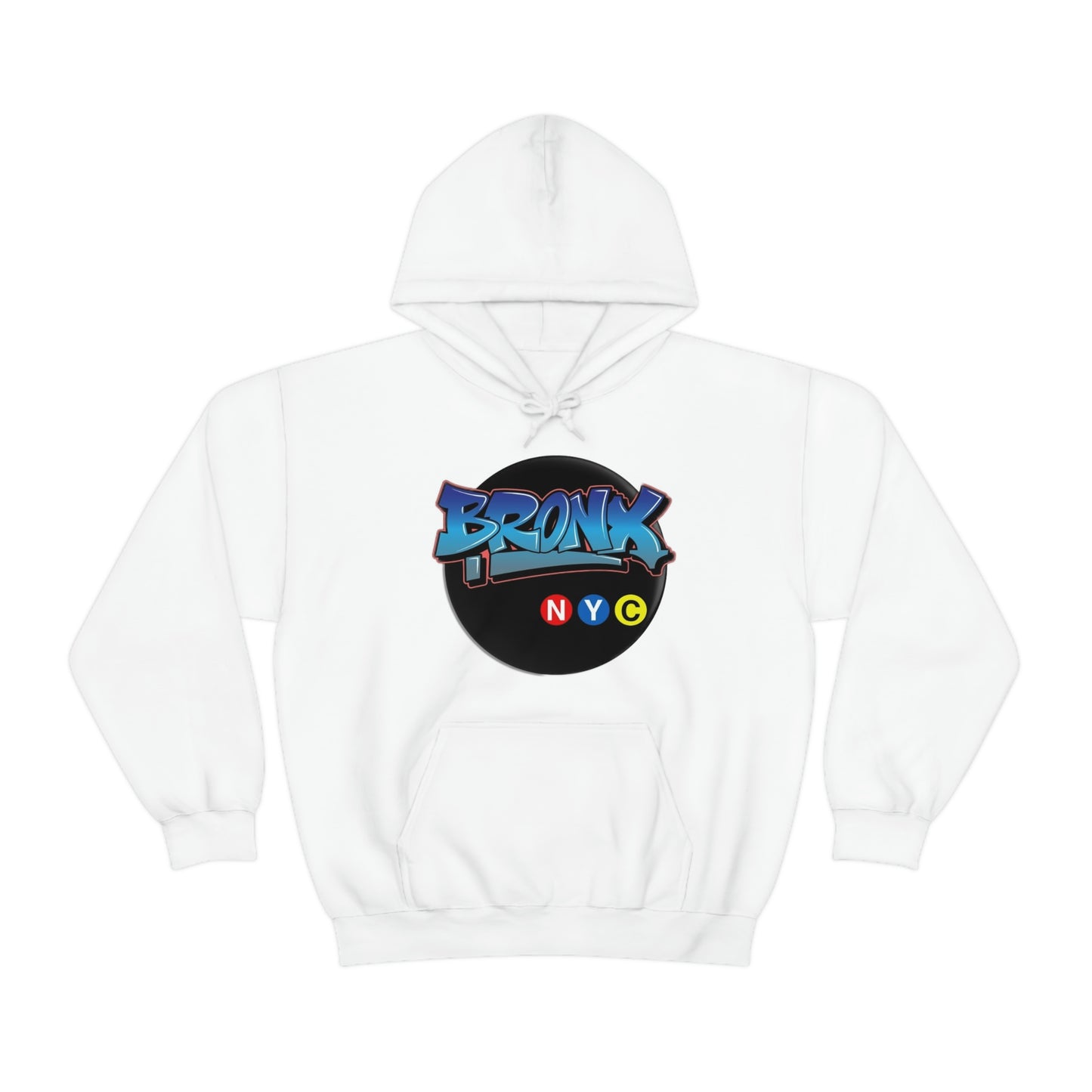 Bronx Graffiti Style Unisex Heavy Blend Hooded Sweatshirt