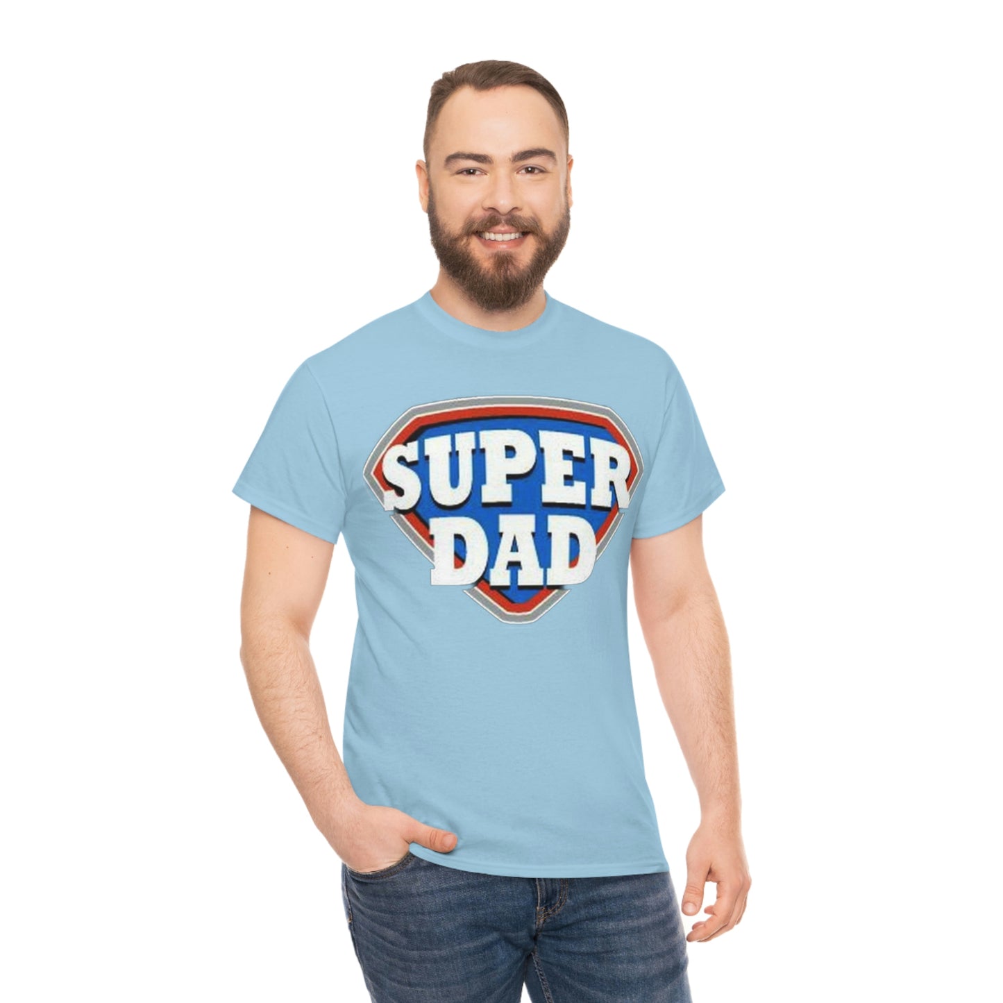 Super Dad Unisex Heavy Cotton Tee