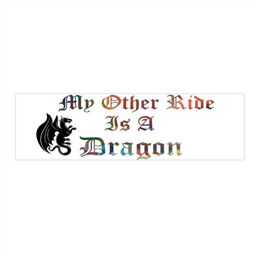 Dragon Riders Bumper Sticker