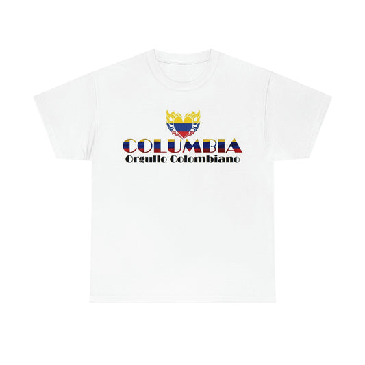Columbian Pride Unisex Heavy Cotton Tee