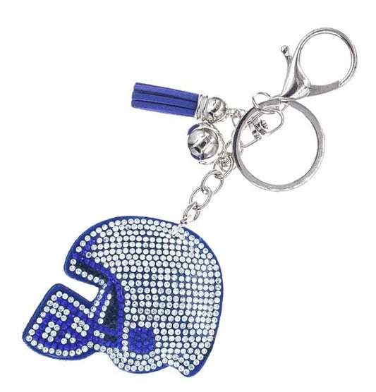 Football Helmet Keychain Bag Charm
