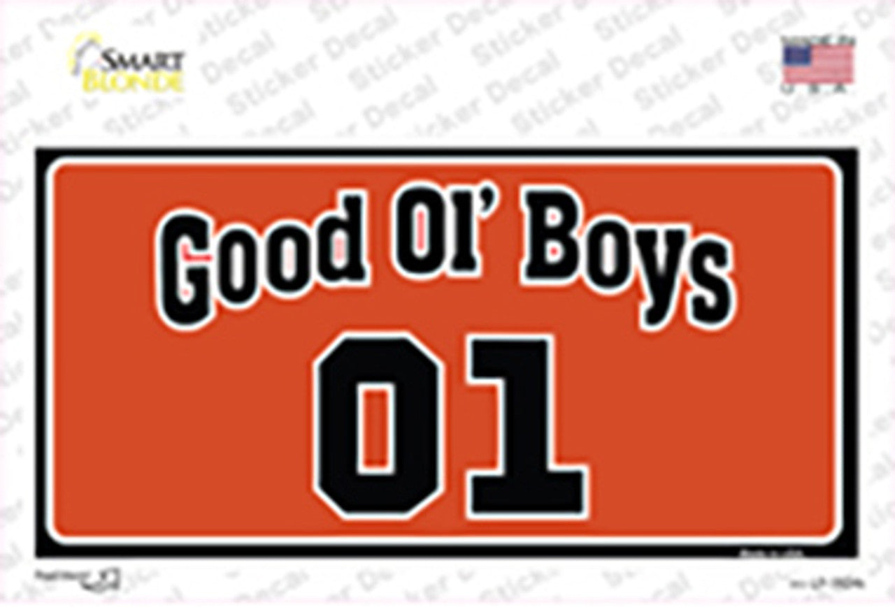 Dukes Of Hazard Good Ol Boys Novelty Bumper Sticker